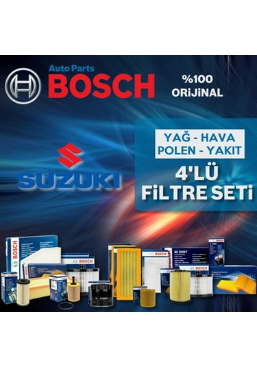Suzuki Grand Vitara 1.9 Ddis Bosch  Filtre Bakım Seti 2005-2010 (495584406)