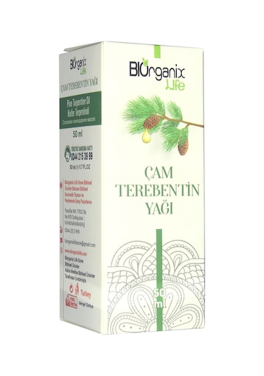 Biorganix Life Çam Terebentin Yağı 50 ML