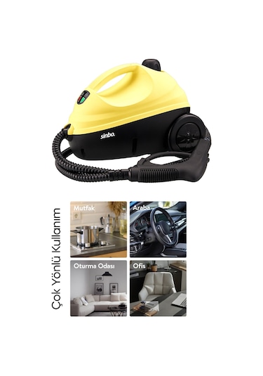Sinbo SSC-6423 Çok Fonksiyonlu Buharlı Temizlik Makinası