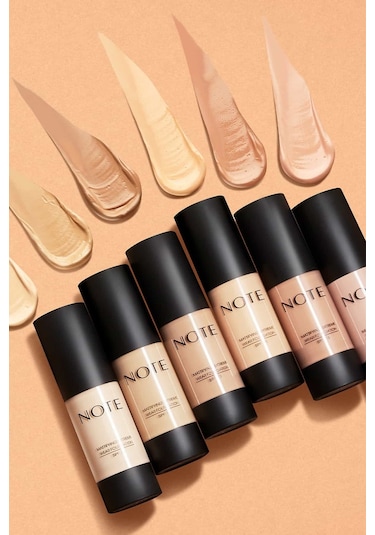 Note Cosmetics Mattifying Extreme Wear 04 Sand Mat Bitişli SPF15 Kapatıcı Fondöten