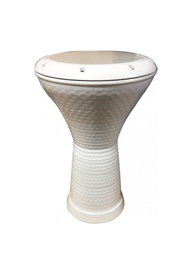 MASTERWORK ÇÖMLEK DARBUKA DÜZ BEYAZ MODEL