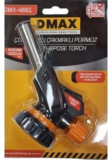 Dmax Dmx-4641 Çok Amaçlı Çakmaklı Pürmüz Başlığı Sarı
