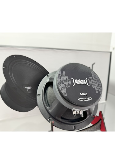 Mobass Mb-8 250 Watt 20 Cm 100 Rms Midrange Hoparlör