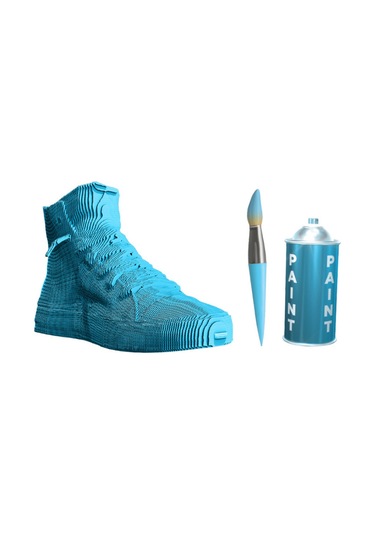 Cartonic 3d Puzzle - Hıgh Top Sneaker