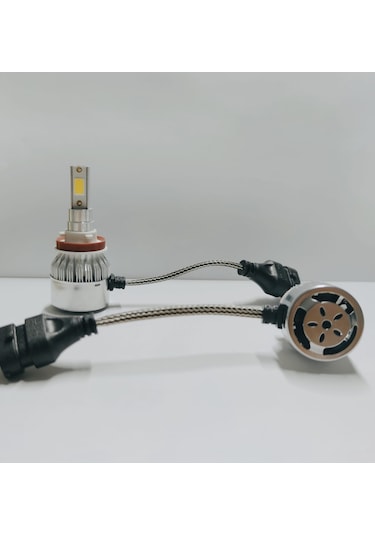 Supernova Buz Mavi H8/11 Simsek Etkili Zenon Cob Led Xenon Led He