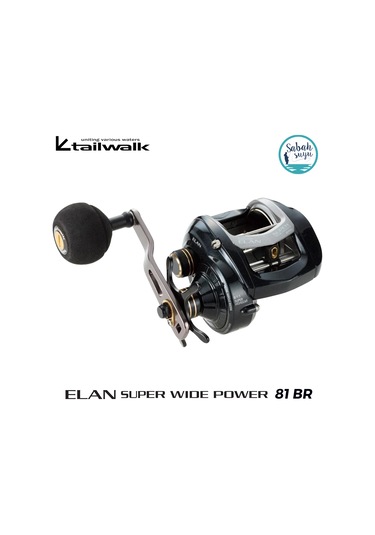 Tailwalk Elan Super Widepower 81br Çıkrık/baitcasting Jig Olta Makinesi Sağ El