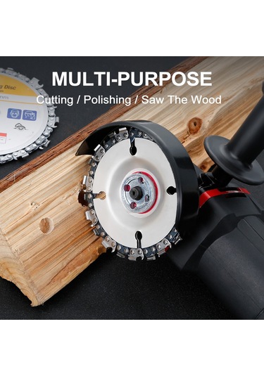 Singree Kolay Takılıp Çıkarılabilen Yüksek Hızlı Zincirli Açılı Taşlama Diski, Ahşap İşleri Ve Kök Oymacılığı İçin İdeal