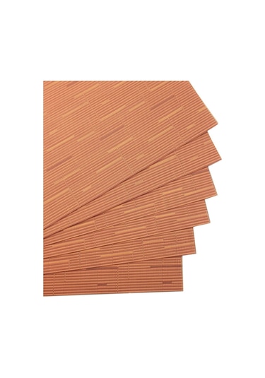 Siyah Jankng 6 Adet Siyah Yıkanabilir Masa Paspasları Vinil Pvc İçecek Yerleştirme Kaymaz Yalıtım Placemat Yemek Odası Dekor Masa Paspasları Siyah