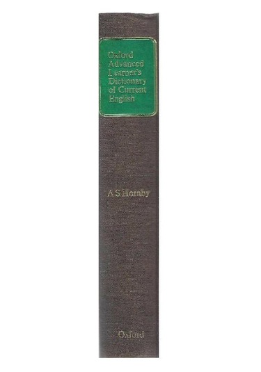 Oxford Advanced Learner's Dictionary Of Current English Ciltli