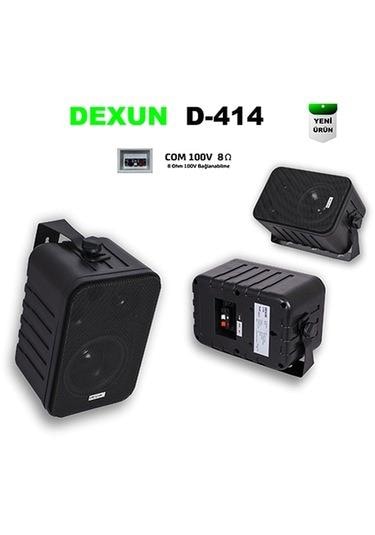 Dexun D-414 Trafolu Siyah Duvar Hoparlörü