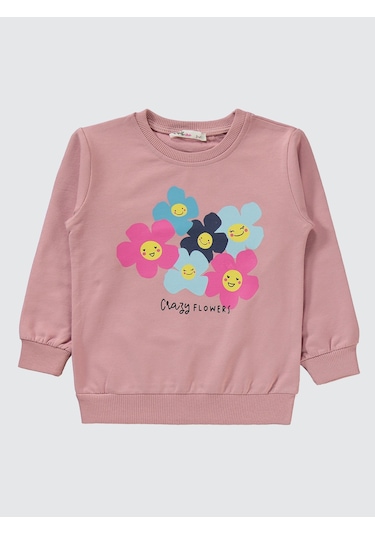 Civil Girls Kız Çocuk Eşofman Takımı 2-5 Yaş Gül Kurusu Gül Kurusu