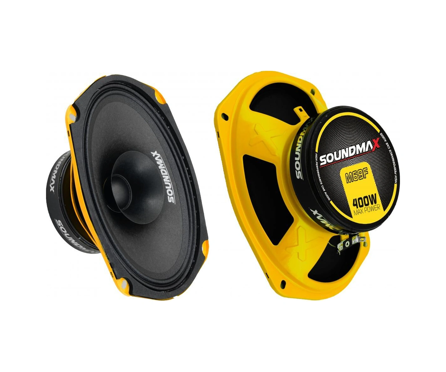 Soundmax Sx-m69f Oval Midrange 400 Watt