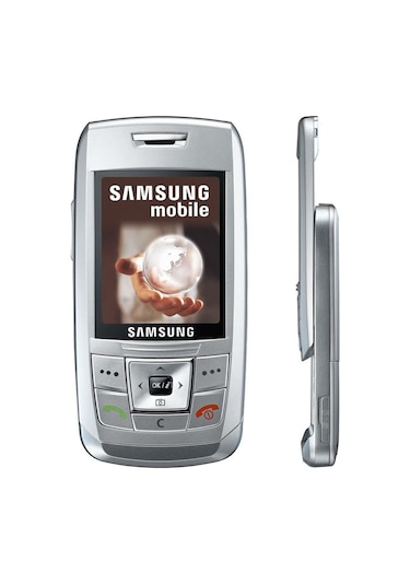 Samsung E 250 Kızaklı Kapaklı Tuşlu Cep Telefonu Teşhir