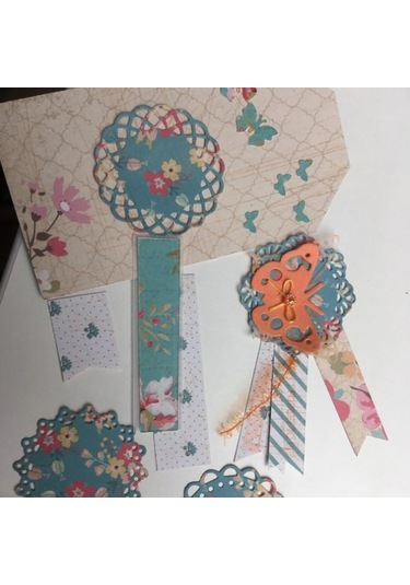 Jms 4 Adet Yuvarlak Dantel Metal Kesme Die Şablonlar