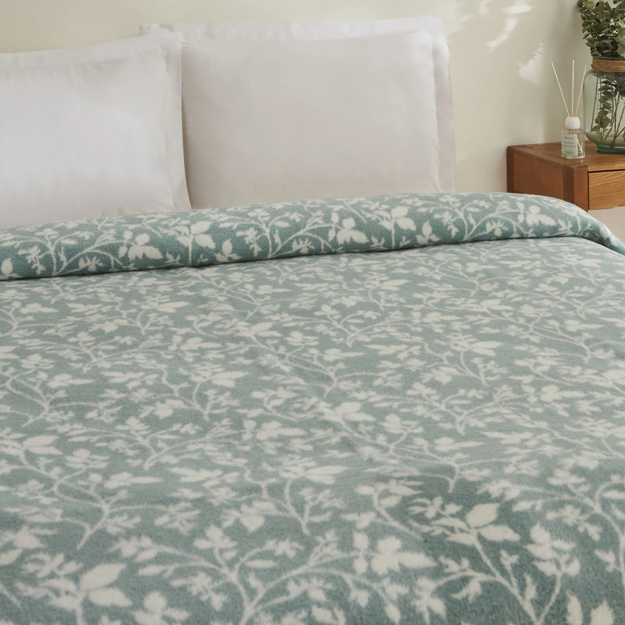 Karaca Home Cintia Çift Kişilik Akrilik Battaniye Koyu Mint Mint