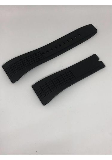 Tag Heuer Uyumlu Siyah Silikon Kordon 26mm