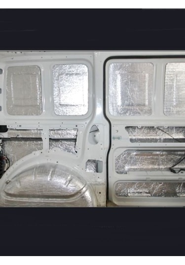 Oto Ses Isı Yalıtım Folyolu Kauçuk İzolasyon 120 x 100 CM 6 MM