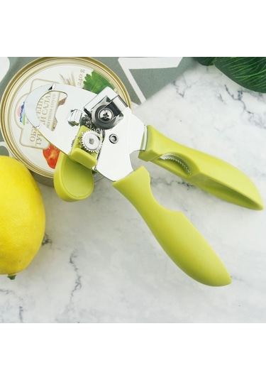 Mutfak Gizli Konserve Açacağı Kavanoz Konserve Şişesini Açmak İçin Mutfak Pratik Çok Amaçlı Tüm Boyutlar Tek Bir Araçta Çok Renkli