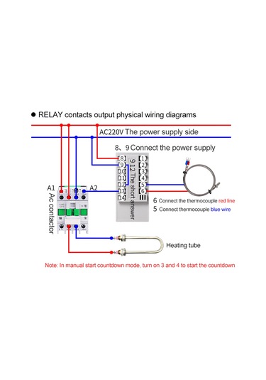 Maiyame Sıcaklık Ve Zaman Kontrol Cihazı, 0-400 C Ayarlanabilir, K Tipi Termocouple, Röle/ssr Çıkışı, Fırın Ve Baskı Makinesi İçin