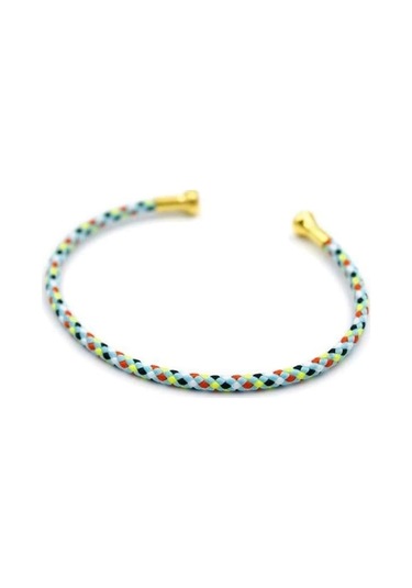 Örgü Pndr Bileklik - Turkuaz Çok Renkli