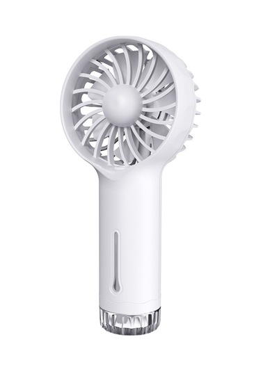 Mini Taşınabilir El Tipi Vantilatör, Şarj Edilebilir Küçük Vantilatör Beyaz,
