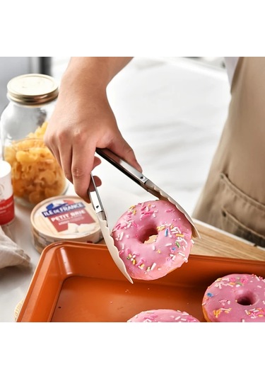 Fochsia 12 Parça Saklama Kovalı Silikon Mutfak Seti - Isıya Dayanıklı Çırpıcı Ve Spatula Haki