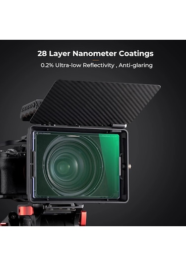K&f Nano-x Mavi Çizgi 4x5.65 Filtre Tilta Ve Smallrig Ve Diğer Matbox İle Uyumlu 4mm Hd Optik Cam