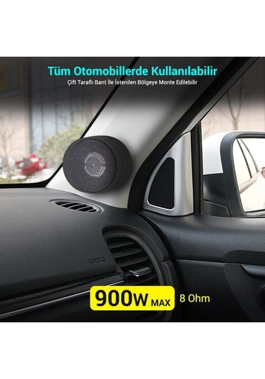 Magicvoice Mv-31460 900W Dome 2'Li Oto Tweeter