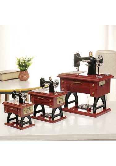 Ulzyvf Klasik Dikiş Mak. Müzik Kutusu - Çocuklar İçin Keyifli Ve Kompakt Hediye