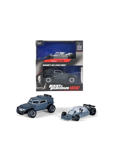 Jada 1/32 F&f Legacy Series Flip Car / Deckard Fast Attack Buggy