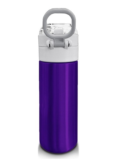 Coral High Kids Mor Pipetli Ve Direkt İçim Çelik Termos 500 Ml 31826 Mor