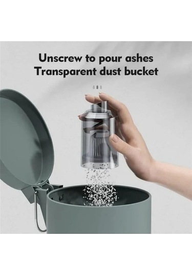 Crackedice Kablosuz El Tipi Araba Süpürgesi Güçlü Emiş, Siyah