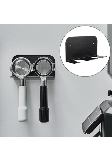 Suntek Espresso Kahve Alet Sapı Rafı 51/54/58 Mm Siyah-çift