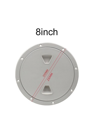 Pazly Abs Kayık Denetim Kapağı - Kaymaz Yüzey, 4in/6in/8in Çeşitli Boyutlar