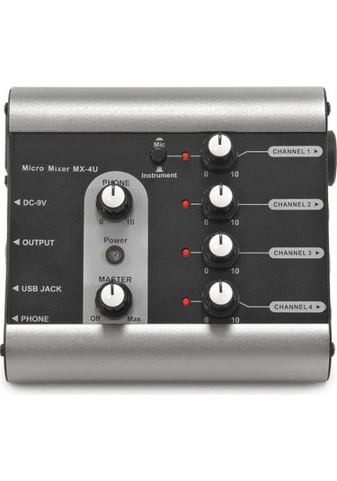 Belcat Mx-4U 4 Kanal Aktif Mikro Mikser Sistemi