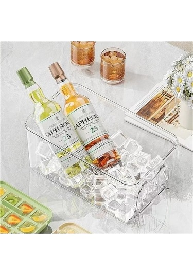 Didadodo Yeşil Buz Kalıbı Kutusu Küçük Kap Ve Buz Yapıcı Yeşil Yeşil Yeşil