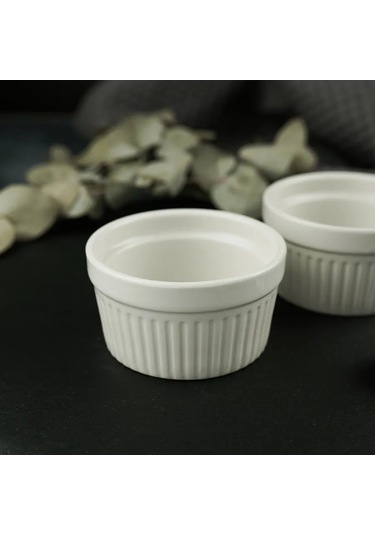 P.l. Proff Cuisine Sosluk Seti Beyaz Porselen 70 Ml 6,8 Cm 2 Parça 276150934 Beyaz