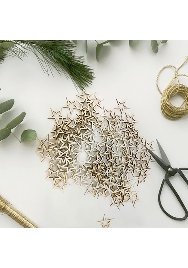 Xiyyadms 30mm Gövde Desenli Ahşap Dilimler 100 Adet - El İşleri Malzemesi, Ev Dekorasyonu, Fotoğraf Propsu