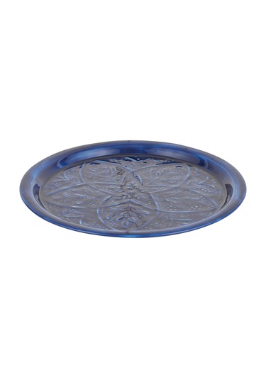 Karaca Home Donna Dekoratif Tepsi Lacivert 30 Cm