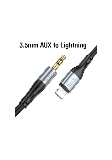 Hoco Upa22 Apple Uyumlu iPhone Lightning To 3.5mm Aux Ses Aktarım Kablosu- 5775
