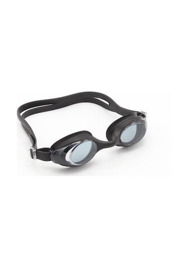 Yetişkin Yüzücü Deniz Gözlüğü Anti Fog Buğulanma Yapmaz Uv Koruma Siyah