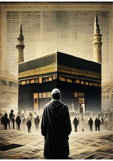 Gazete Fon Kabe Hediyelik Ahşap Tablo 35cm X50cm