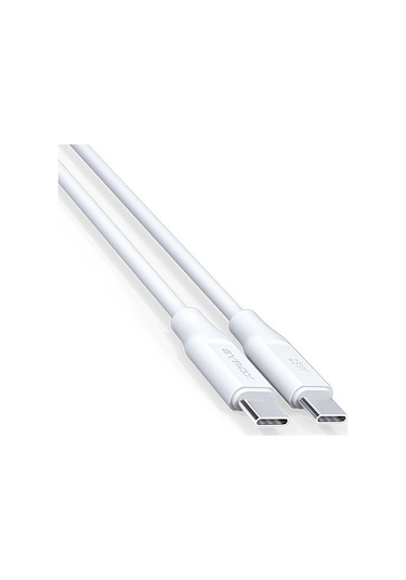 Syrox PD25T QC3.0 PD 25 W Type-C To Type-C Hızlı Şarj Aleti Set Beyaz