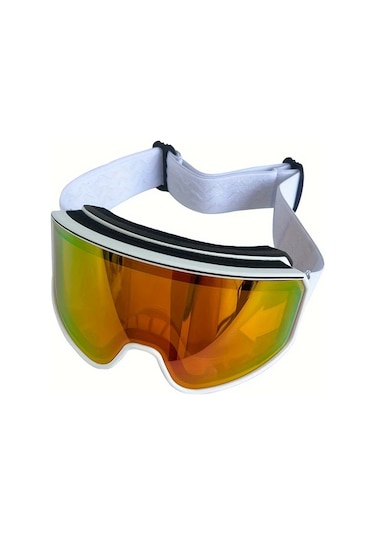 Willowhaven Bollfo Anti Fog Çift Katlı Yetişkin Kayak Gözlüğü Black Red Tpu Çerçeve Ayar Kayış