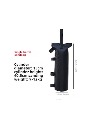 Xiyyadms 600d Oxford Kumaşlı Kamu Reklam Çadırı Sabitleme Torbası - Rüzgar Dayanıklı, Katlanabilir, Taşınabilir 25x40cm Tek Kova Çok Renkli