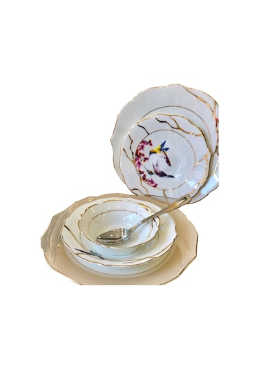 Mikasa Moor Bellini Harmony Gold 74 Parça Yemek Seti