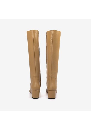 Mocassini Kadın Çizme M102 Siyah Napa