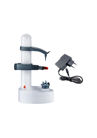 Suntek Elektrikli Otomatik Soyucu Mango Turp Havuç Için Sabit Beyaz Diğer