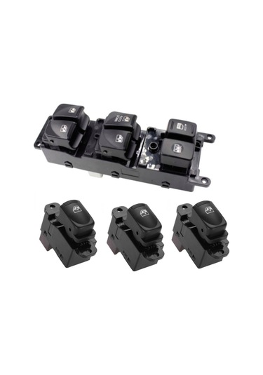Hyundai Accent Era Cam Düğmesi Anahtarı Takımı 2006--2011