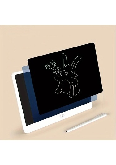 Trendooze 11 İnç Beyaz Lcd Yazı Çizim Tableti Çocuklar İçin Eğitici Oyuncak Gaojunshop01 Beyaz